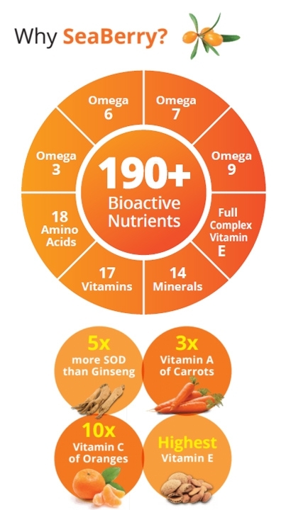 Benefits of Seaberry (Seabuckthorn)